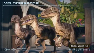 Jurassic Park Velociraptor Variants