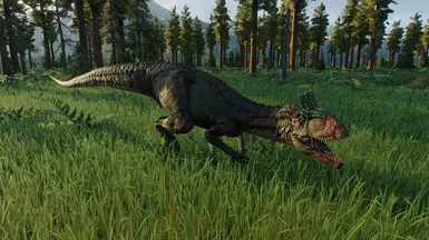 Venomous Dilophosaurus and Cryolophosaurus at Jurassic World Evolution ...