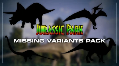 Jurassic Park Missing Variants Pack Part 1 - New Cosmetics (1.7.2)