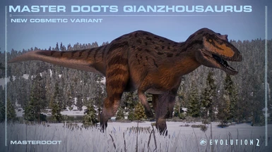 Master Doot's Qianzhousaurus (NEW COSMETIC VARIANT)