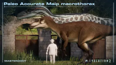 Accurate Maip macrothorax (NEW SPECIES COSMETIC) at Jurassic World ...