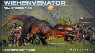 Ichthyovenator new species at Jurassic World Evolution 2 Nexus