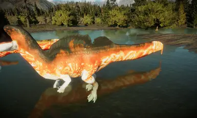 Ichthyovenator new species at Jurassic World Evolution 2 Nexus