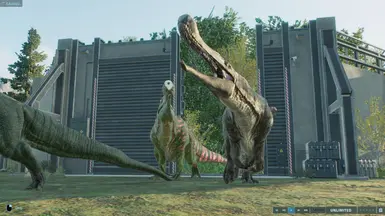 Sarcosuchus (Suchomimus Replacement) at Jurassic World Evolution 2 ...