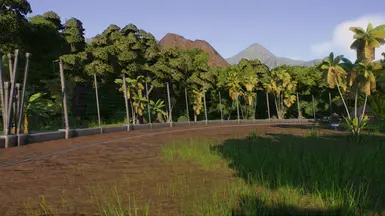 "They're approaching the Tyrannosaur Paddock."