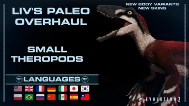 Liv's Paleo Overhaul - Small Theropods (New Cosmetics 1.10)