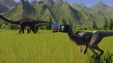 Ornitholestes Walking With Dinosaurs