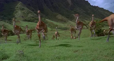 gallimimus Herd Movie