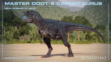 Master Doot's Carnotaurus (NEW COSMETIC) 1.8 Marine Update