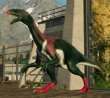 Kererued Therizinosaurus