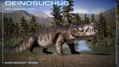 Deinosuchus (NEW SPECIES AND ANIMATIONS) 1.11 Update at Jurassic World ...