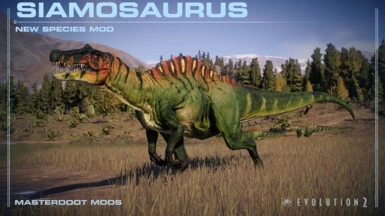 Siamosaurus (NEW SPECIES) 1.9 Cretaceous Predators Update