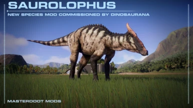 Saurolophus (NEW SPECIES) 1.9 Cretaceous Predators Update