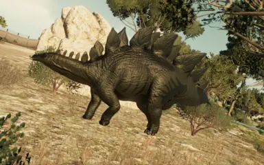 Wildebeested Stegosaurus
