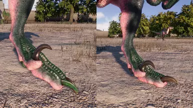 Spinoraptor Claw Fix