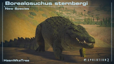 HWT's Borealosuchus sternbergi (1.10) (New Species)