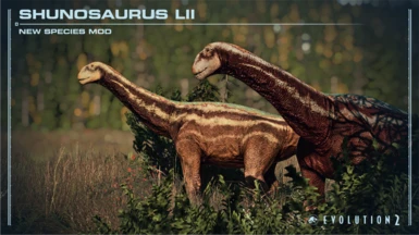 Shunosaurus (New Species) 1.10.0