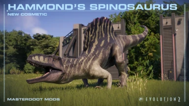 John Hammond's Spinosaurus 1.11 (Park Managers Pack)