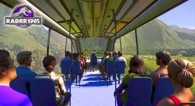 Realistic Monorail At Jurassic World Evolution 2 Nexus - Mods And Community