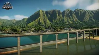 Reconstruction Of The Jurassic World At Jurassic World Evolution 2 