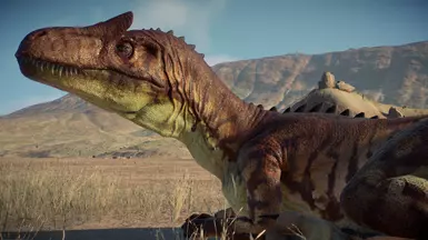 Allosaurus (Death Valley + Blank Pattern)