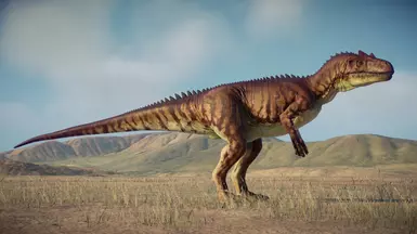 Allosaurus (Death Valley + Blank Pattern)