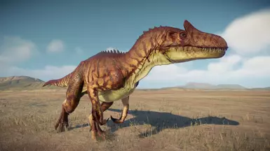 Allosaurus (Death Valley + Blank Pattern)