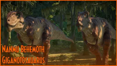 Nanmu Behemoth Giganotosaurus - New Cosmetic - Park Manager's Collection Pack Update