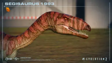 The Amber Mine's Segisaurus 1993 (New Cosmetic)