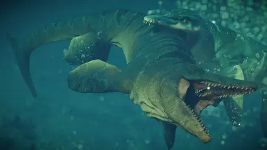 Mecha's Marine Reptile Touch Ups at Jurassic World Evolution 2 Nexus ...