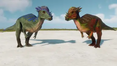 Alternate Pachycephalosaurus Patterns/Texture