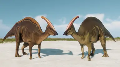 Alternate Parasaurolophus Texture/Pattern
