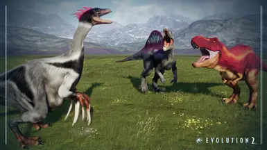 Therizinosaurus vs T rex and Spinosaurus