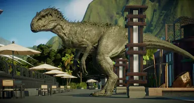 Default Jurassic World color grading
