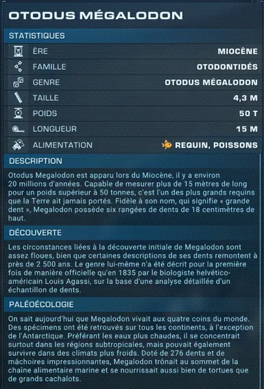 Megalodon is Renamed to Otodus (French)
