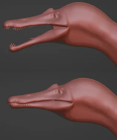Optional: Alternative Suchomimus head