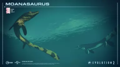 Moanasaurus mangahouangae (From the Vault) (New Species)