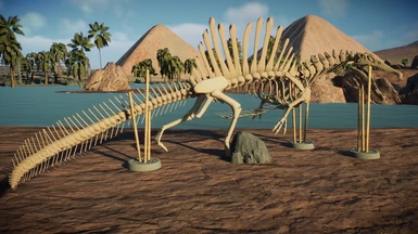 Paleontologically Accurate Spinosaurus Skeleton