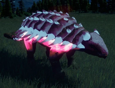 Rana Ankylosaurus (Pink)