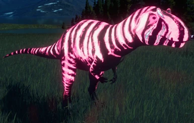 Rana Metriacanthosaurus (Pink)