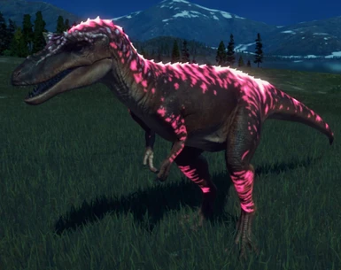 Rana Qianzhousaurus (Pink)