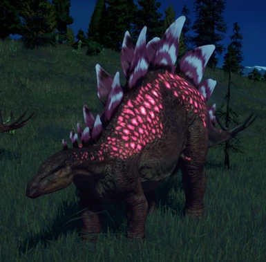 Rana Stegosaurus (Pink)