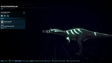 Suchomimus Pattern Edit (includes lux)