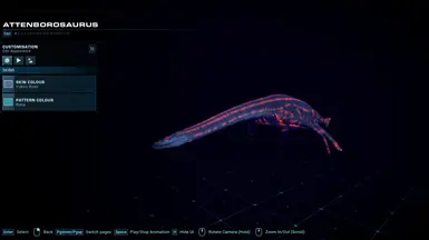 Red Attenborosaurus LUX