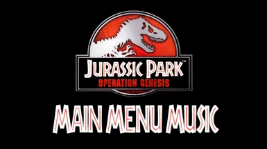 Jurassic Park Operation Genesis Main Menu Music