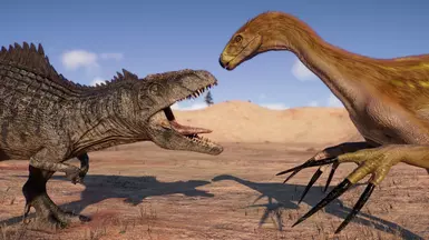 Outdated MOD - OverPowered Therizinosaurus