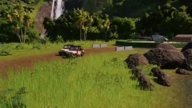 Helipad &amp; Waterfall