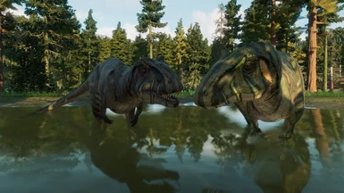 Metriacanthosaurus exhibit
