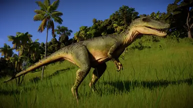 A more accurate Qianzhousaurus at Jurassic World Evolution 2 Nexus ...