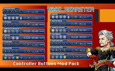 FF5 PR Buttons Mod Pack